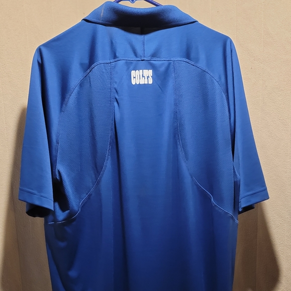 3/$10 Men's Indianapolis Colts Short Sleeve Polo Shirt Size XL - Picture 2 of 6
